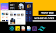 be your frontend web developer using react, javascript, HTML, CSS, tailwind CSS