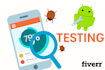 test your android application