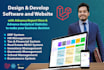 develop website and management software