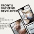 be your front end and back end, web developer