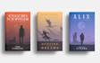 design minimalist book cover or ebook cover