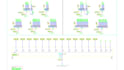 single line diagram, mep, lighting power, fire, cctv layout