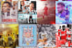 create memorable sports poster or flyer