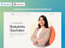 make creative personal portfolio and blog website