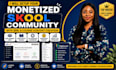 setup your monetized skool community with ghl and course content creation