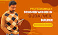 build a professional website in wix and duda