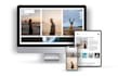 create fine art photography and artscape gallery website