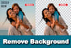 remove backgrounds from many of images and modify them