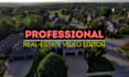 professionally edit real estate videos, drone footage and property reels