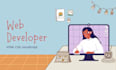 create webpages using HTML CSS javascript