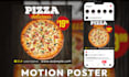 design animated motion flyer and motion poster