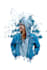 apply melting dripping effects to the photos and text