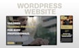 design a clean and fast wordpress website using divi