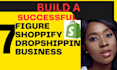 make a 7 figure branded dropshipping shopify store or shopify website
