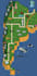 draw a mario style map in pixel art