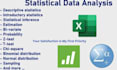 do statistical data analysis using spss, excel, r studio, minitab