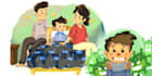 create cute children book illustration
