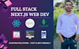 do full stack website development with nextjs