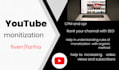 create setup and monetize youtube channel professional