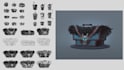 draw prop concept design for game or animation project