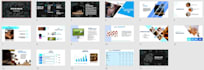 create professional investor pitch deck and PPT presentation
