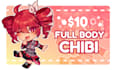 draw a full body chibi of your character