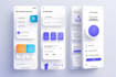 design mordern mobile app UI UX with prototype