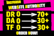 boost domain rating DR 70 plus