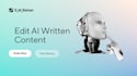 edit ai content to human written content