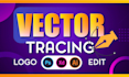 vector tracing, vectorize image, convert logo to vector