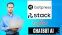 build an ai chatbot using botpress, stack ai and zapier