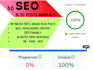 write 30 SEO blog posts monthly with images