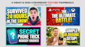 create eye catching, vibrant thumbnails that stop the scroll