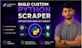 create python scraper to extract data from the website