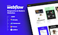 develop and design a modern webflow website with custom animations