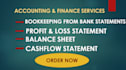 do bookkeeping, accounting, and finance solutions from bank statements