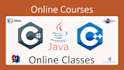 teach you java, cpp, and c sharp