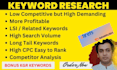 do advanced ahrefs and semrush seo keyword research