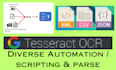 make python script to parse, extract, convert from XML, json, excel,text to CSV