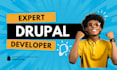 develop drupal website, custom theme and module drupal developer