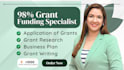 grant research, grant proposal, an expert grant writer