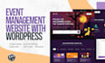 event website, event management, event listing, ticket website on wordpress