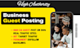 do business guest posting on high da websites