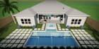 design backyard, frontyard realistic landscape,patio,garden