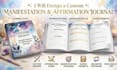design a custom manifestation and affirmation journal