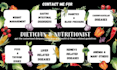 be your dietitian give customize diet plan meal plan