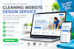 design cleaning website, handyman, junk cleaning website
