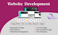 be your web developer in HTML, CSS , js ,PHP