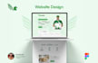 do figma website design or landing page design