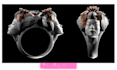 your 3d printable models on matrix and zbrush